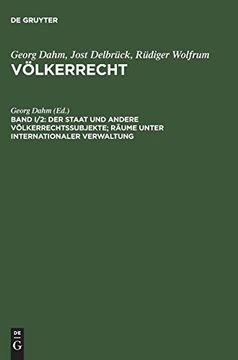 portada Der Staat und Andere Völkerrechtssubjekte; Räume Unter Internationaler Verwaltung (en Alemán)