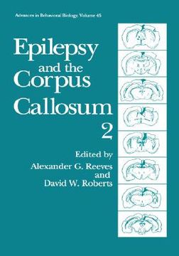 portada epilepsy and the corpus callosum 2 (in English)