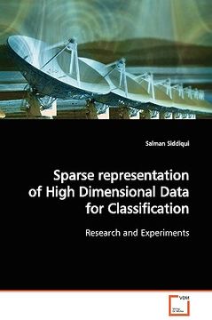 portada sparse representation of high dimensional data for classification