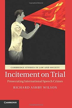 portada Incitement on Trial: Prosecuting International Speech Crimes (Cambridge Studies in law and Society) (en Inglés)
