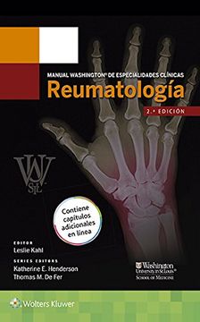 portada Manual Washington de Especialidades Clí­Nicas. Reumatología