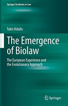 portada Emergence of Biolaw