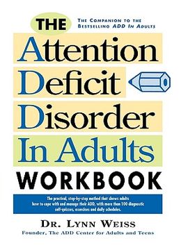 portada the attention deficit disorder in adults workbook (en Inglés)