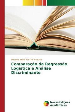 portada Comparação da Regressão Logística e Análise Discriminante (Portuguese Edition)
