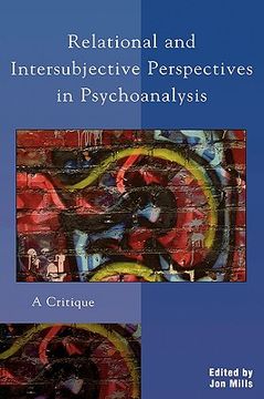 portada relational and intersubjective perspectives in psychoanalysis: a critique (in English)