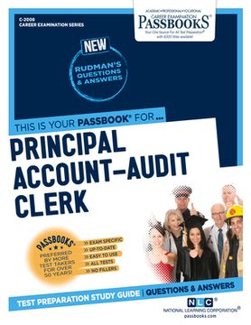 portada Principal Account-Audit Clerk (C-2008): Passbooks Study Guide Volume 2008 (en Inglés)