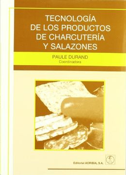 portada Tecnología de los productos de charcutería y salazones (in Spanish)
