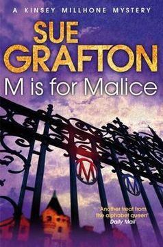 portada M is for Malice (Kinsey Millhone Alphabet Series) (in English)
