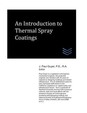 portada An Introduction to Thermal Spray Coatings (en Inglés)
