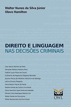 portada Direito e Linguagem nas Decisões Criminais 