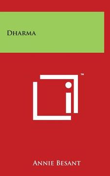 portada Dharma (en Inglés)