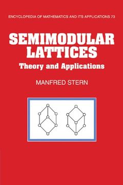 portada Semimodular Lattices Paperback (Encyclopedia of Mathematics and its Applications) (in English)