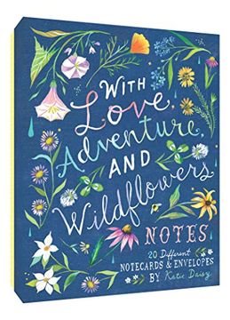 portada With Love, Adventure, and Wildflowers Notes: 20 Different Notecards & Envelopes 