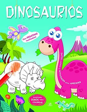 portada Dinosaurios (Gran Coloreable)