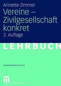 portada Vereine - Zivilgesellschaft Konkret (en Alemán)