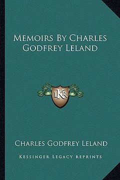 portada memoirs by charles godfrey leland