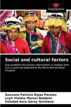 portada Social and cultural factors (en Inglés)