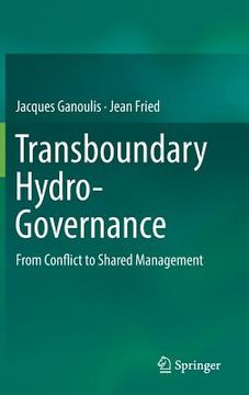 portada Transboundary Hydro-Governance: From Conflict to Shared Management (en Inglés)