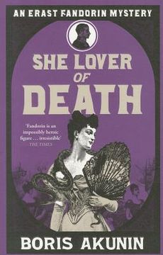 portada she lover of death: the further adventures of erast fandorin (en Inglés)