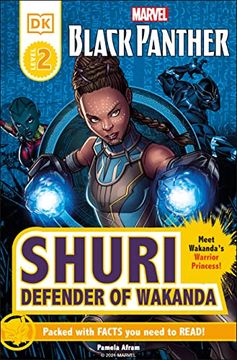 portada Marvel Black Panther Shuri Defender of Wakanda: Meet Wakanda'S Warrior Princess (dk Readers Level 2) (en Inglés)