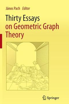 portada Thirty Essays on Geometric Graph Theory (en Inglés)