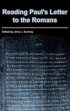 portada Reading Paul's Letter to the Romans (Sbl - Resources for Biblical Study) (en Inglés)
