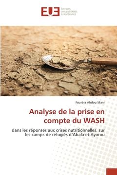 portada Analyse de la prise en compte du WASH (in French)