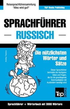 portada Sprachführer Deutsch-Russisch und Thematischer Wortschatz mit 3000 Wörtern (en Alemán)