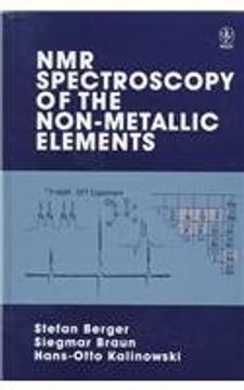 portada nmr spectroscopy of the non-metallic elements (en Inglés)