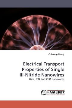 portada electrical transport properties of single iii-nitride nanowires (en Inglés)