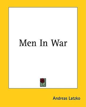 portada men in war (en Inglés)