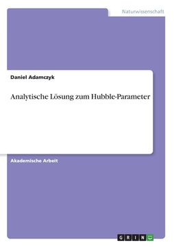 portada Analytische Lösung zum Hubble-Parameter (in German)