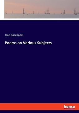 portada Poems on Various Subjects (en Inglés)