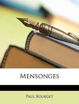 portada Mensonges (in French)