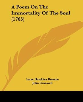 portada a poem on the immortality of the soul (1765) (en Inglés)