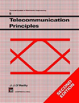 portada telecommunications principles (en Inglés)