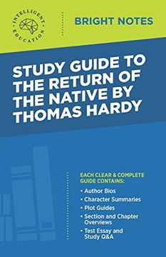 portada Study Guide to the Return of the Native by Thomas Hardy (Bright Notes) 