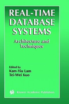 portada real-time database systems: architecture and techniques (en Inglés)