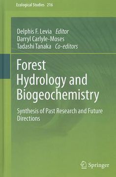 portada forest hydrology and biogeochemistry