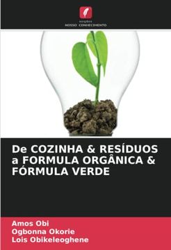 portada De Cozinha & Resíduos a Formula Orgânica & Fórmula Verde (in Portuguese)