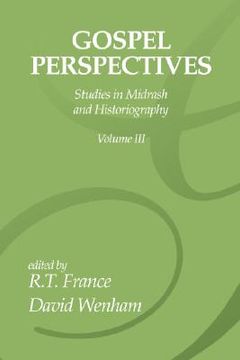 portada gospel perspectives, volume 3: studies in midrash and historiography