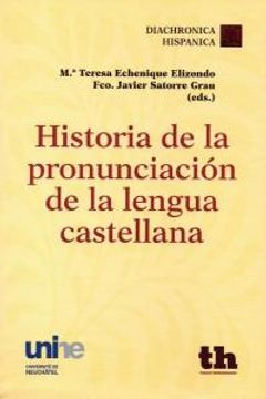 portada Historia De La Pronunciacion De La Lengua Castellana