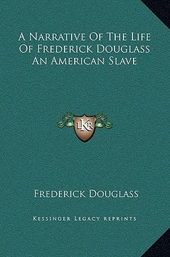 portada a narrative of the life of frederick douglass an american slave (en Inglés)