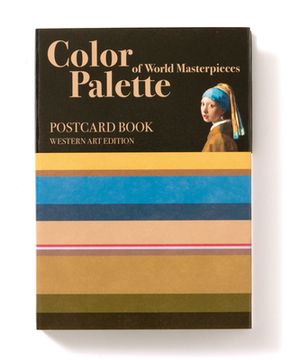 portada Color Palette Postcard Book of World Masterpieces: Western Art Edition (en Japonés)
