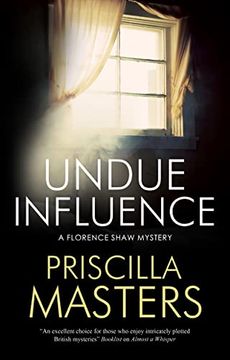 portada Undue Influence (a Florence Shaw Mystery) (en Inglés)