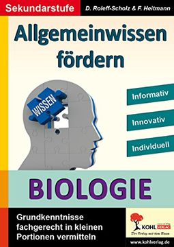 portada Allgemeinwissen fördern Biologie: Grundkenntnisse fachgerecht in kleinen Portionen vermitteln (en Alemán)