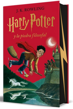 portada Harry Potter y la Piedra Filosofal (Edición Especial con Cantos Pintados) (Harry Potter 1)