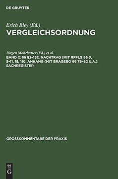 portada §§ 82-132. Nachtrag (in German)