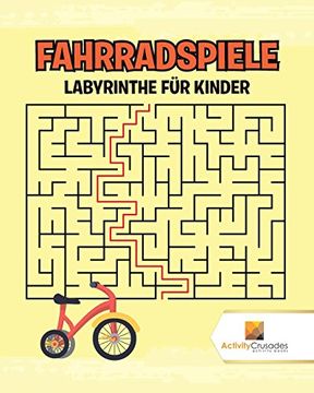 portada Fahrradspiele: Labyrinthe Für Kinder