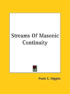 portada streams of masonic continuity (en Inglés)